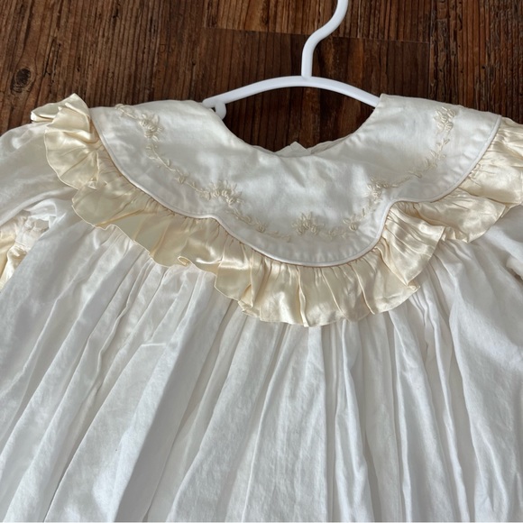 SOLD DO NOT BUY Strasburg Natalie Heirloom Dress With Bonnet Size 12 Months - Picture 6 of 16